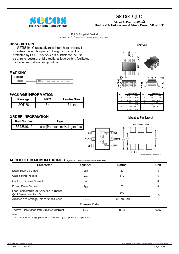 SST8810J-C