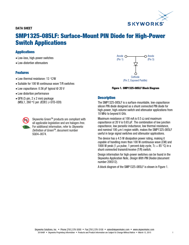 SMP1325-085LF