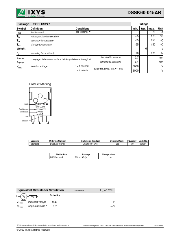 DSSK60-015AR