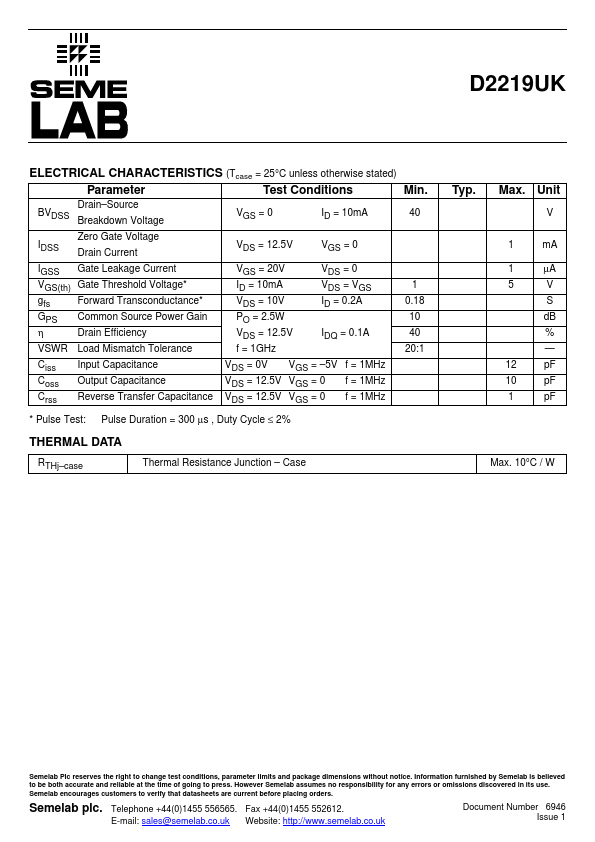 D2219UK