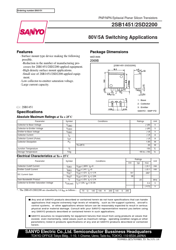 2SB1451