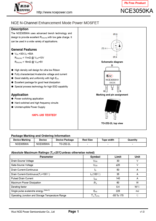 NCE3050KA