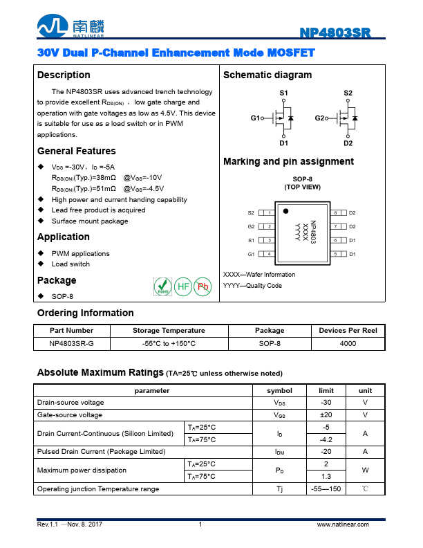 NP4803SR