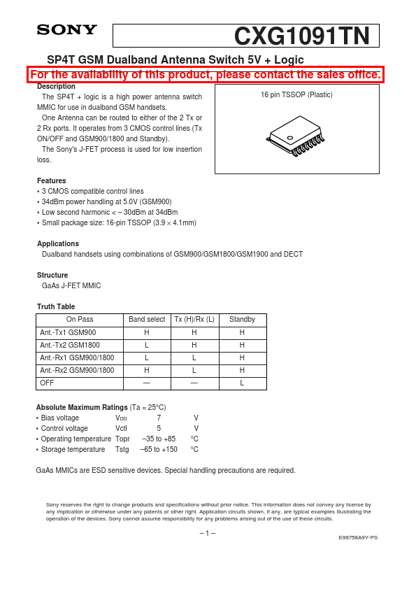 CXG1091TN