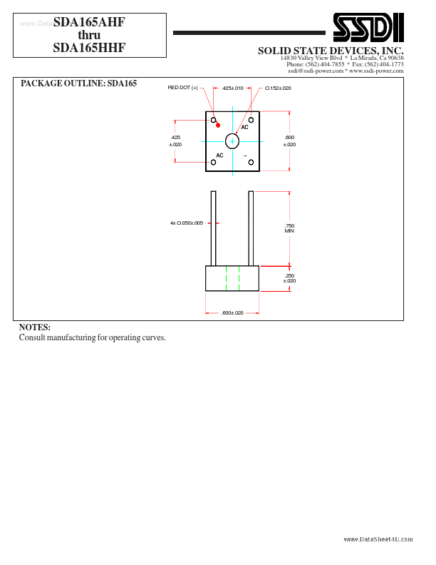 SDA165AHF