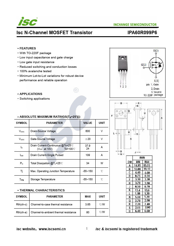 IPA60R099P6