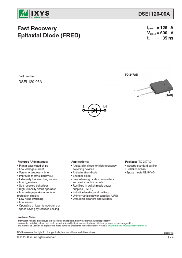 DSEI120-06A