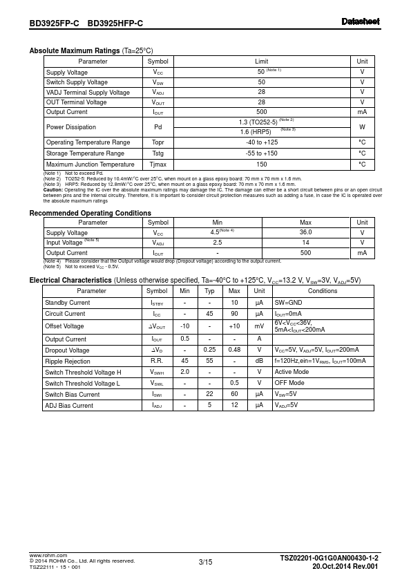 BD3925HFP-C