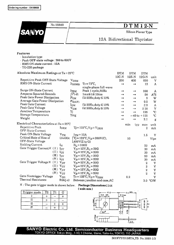 DTM12E-N