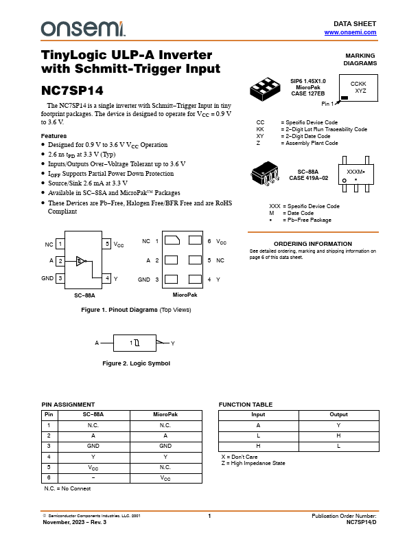 NC7SP14