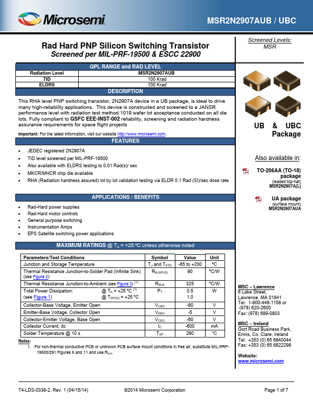 MSR2N2907AUBC