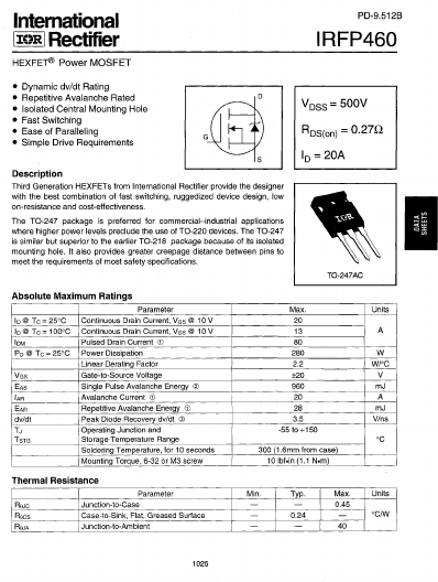 IRFP460