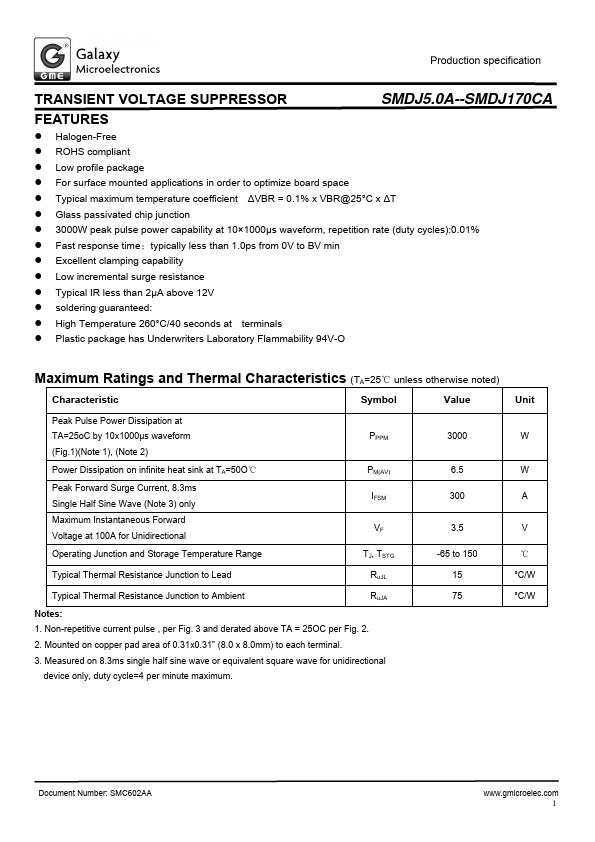 SMDJ160CA