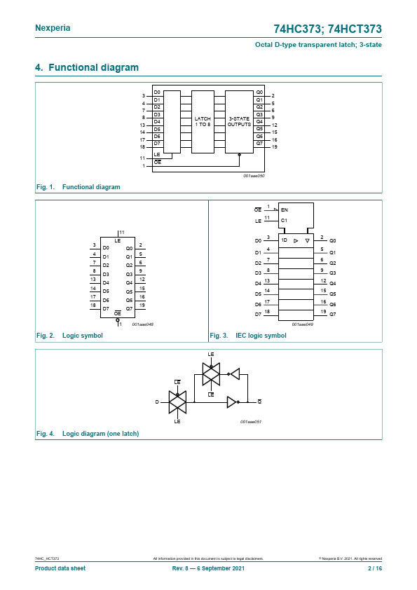 74HC373D