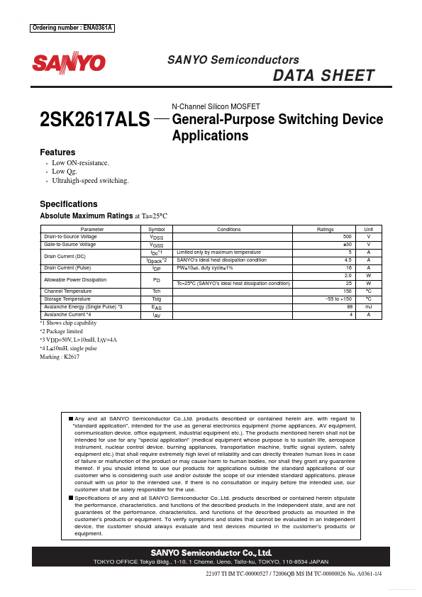 K2617ALS