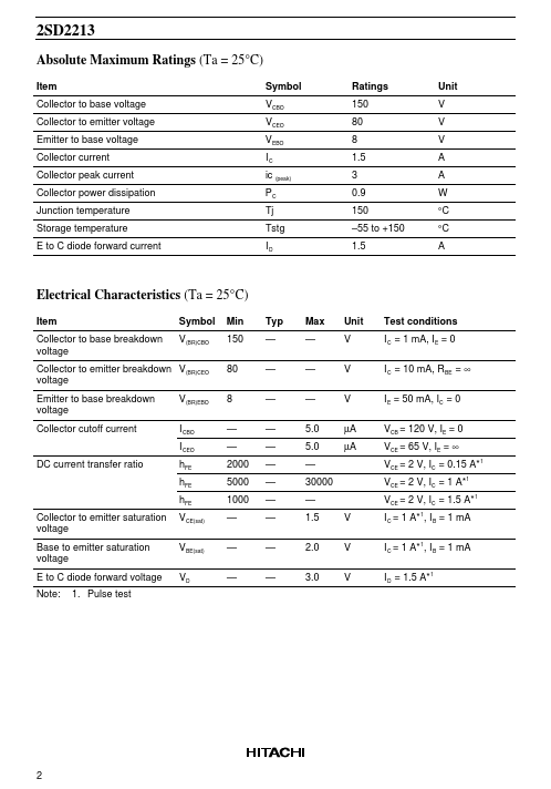 2SD2213