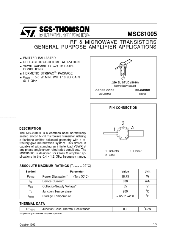 MSC81005