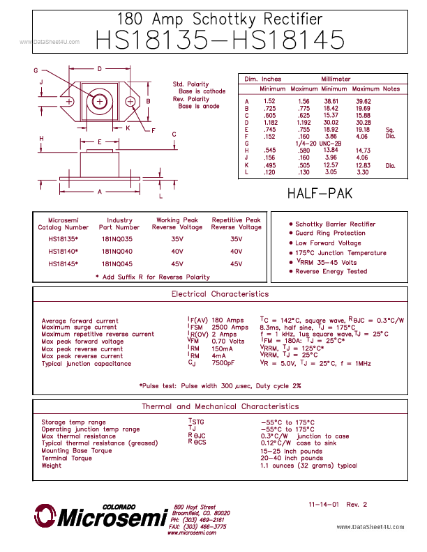 HS18140