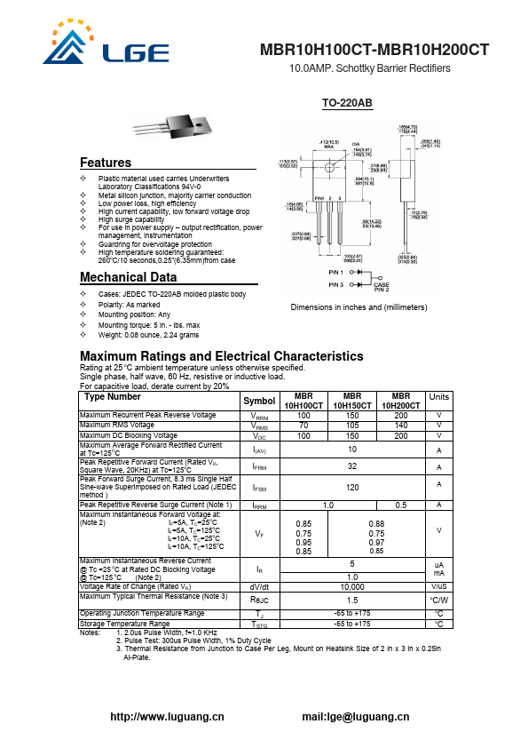 MBR10H150CT