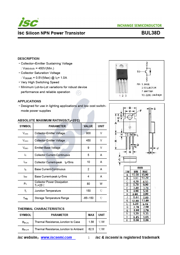 BUL38D