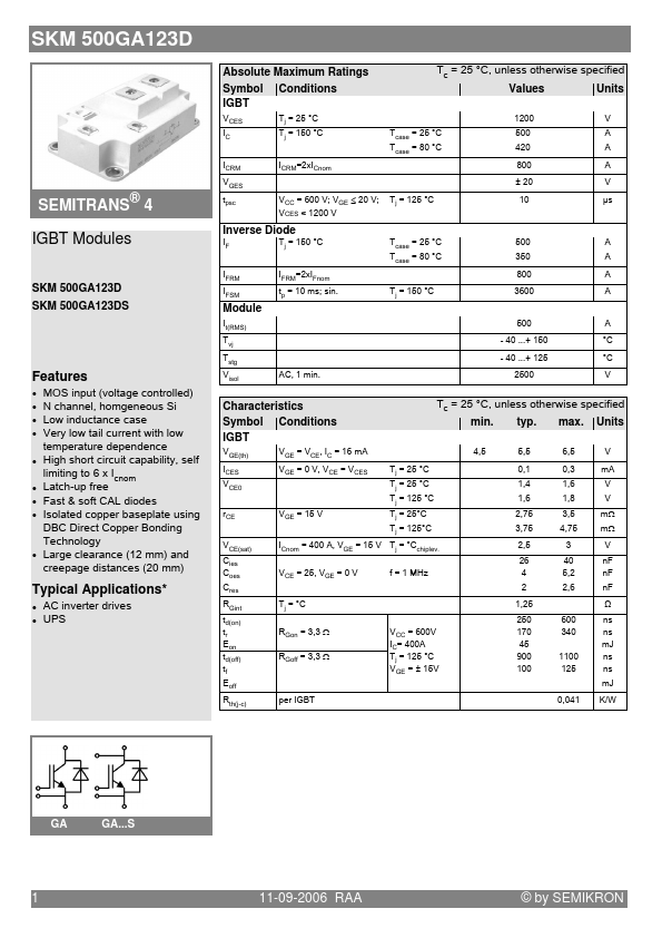 SKM500GA123D