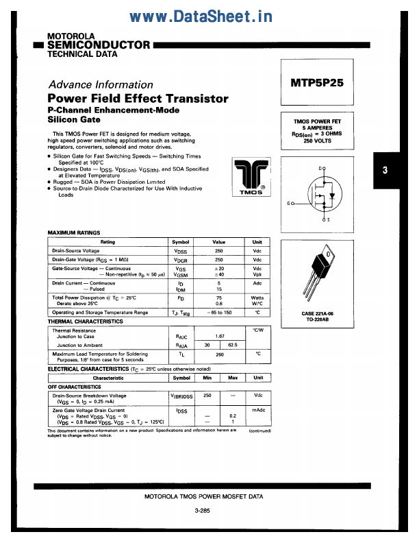 MTP5P25