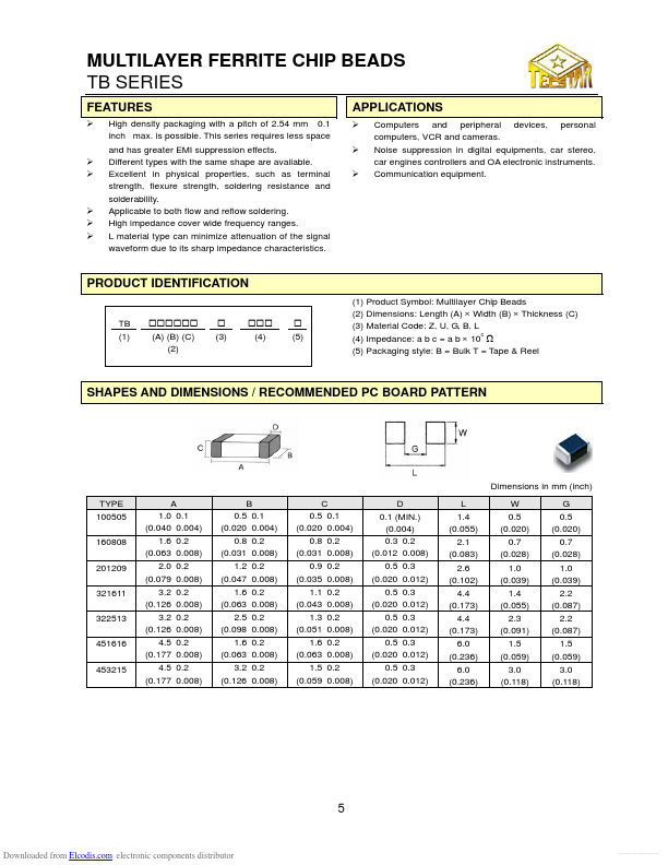 TB100505B600