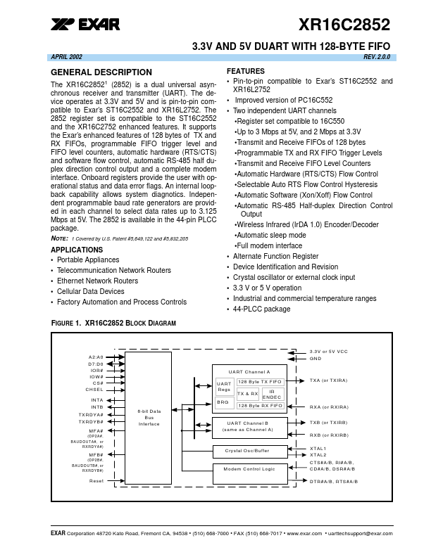 XR16C2852