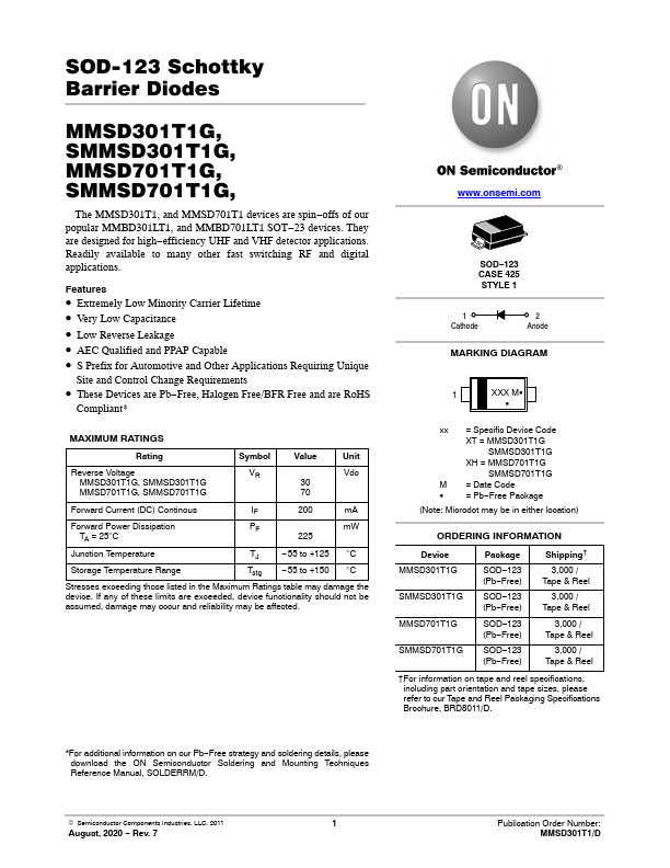 MMSD701T1G