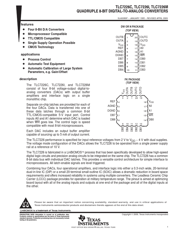 TLC7226M