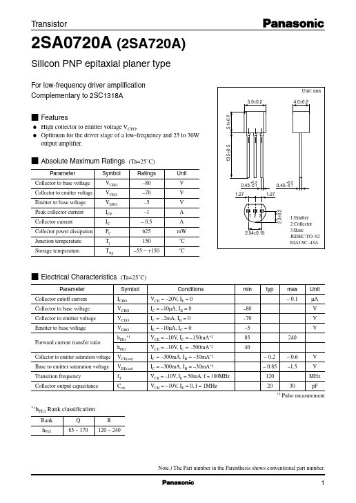 2SA0720A