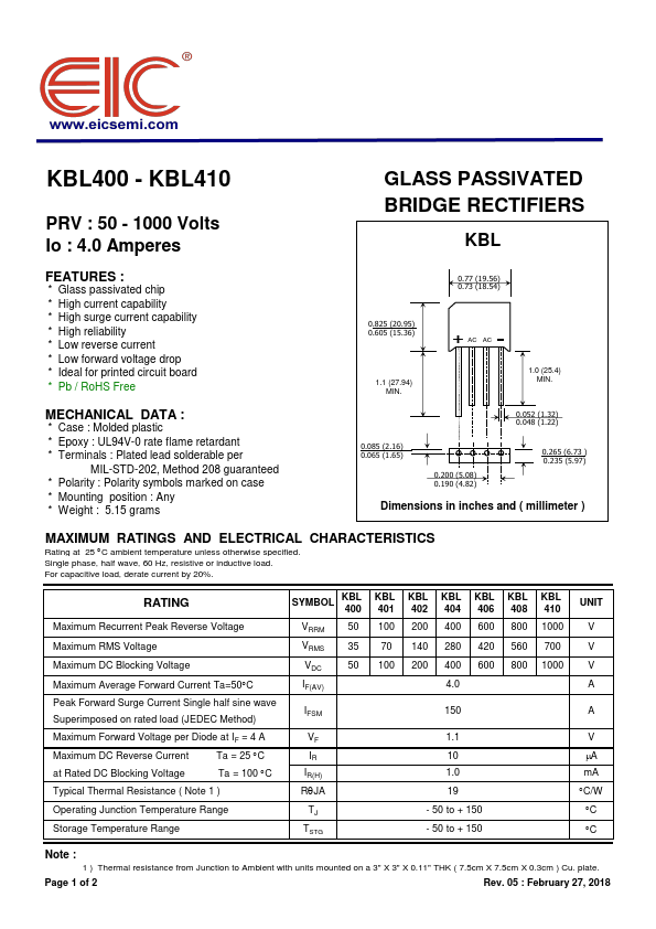 KBL400