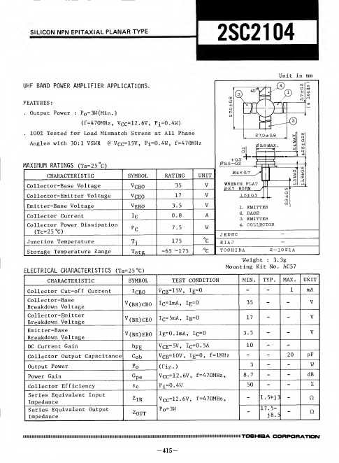 2SC2104