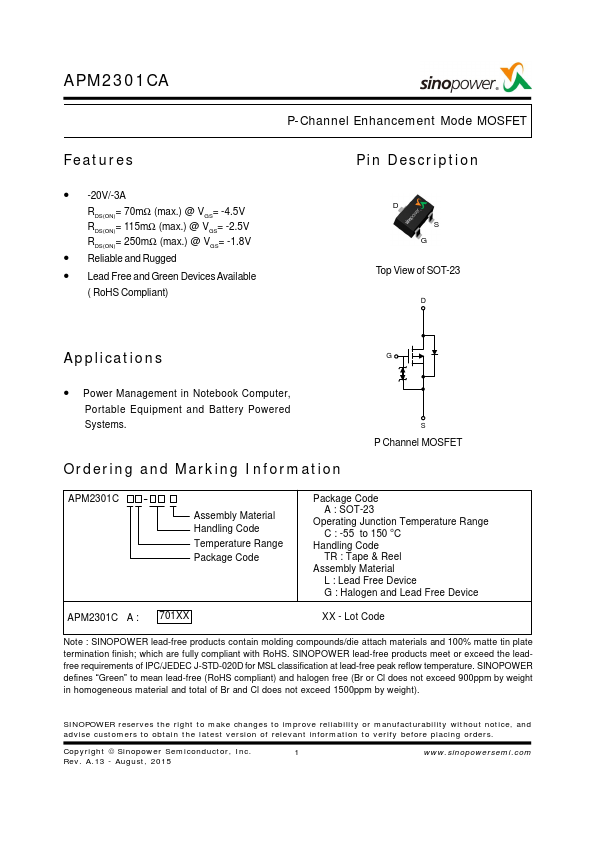 APM2301CA