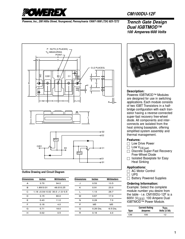 CM100DU-12F