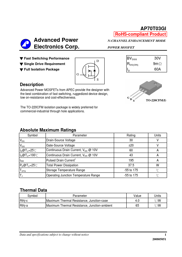 AP70T03GI