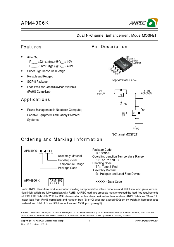 APM4906K