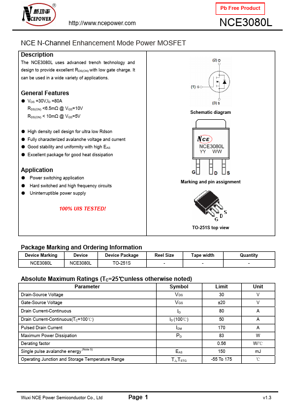 NCE3080L