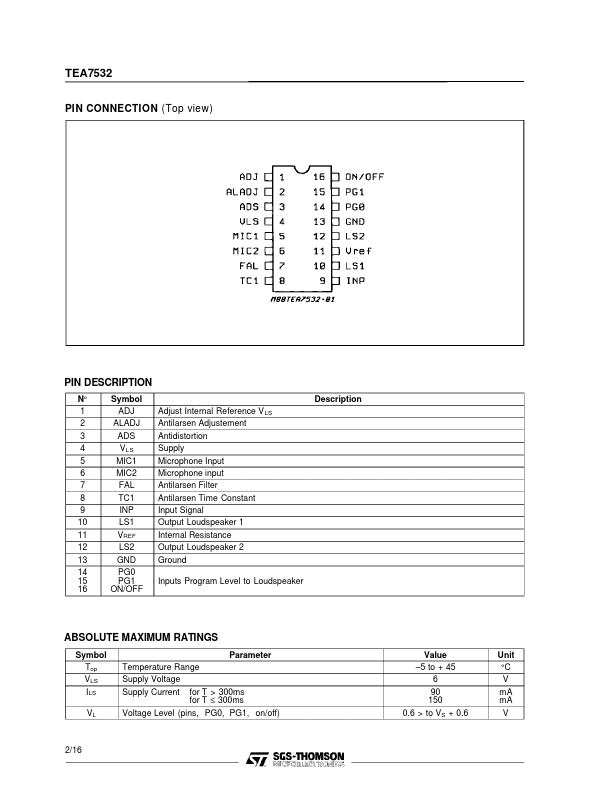 TEA7532