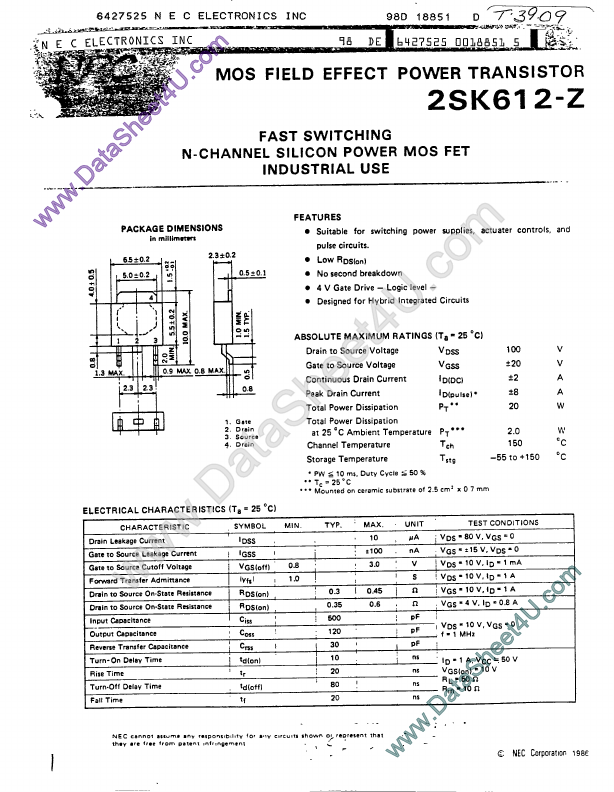 2SK612-Z