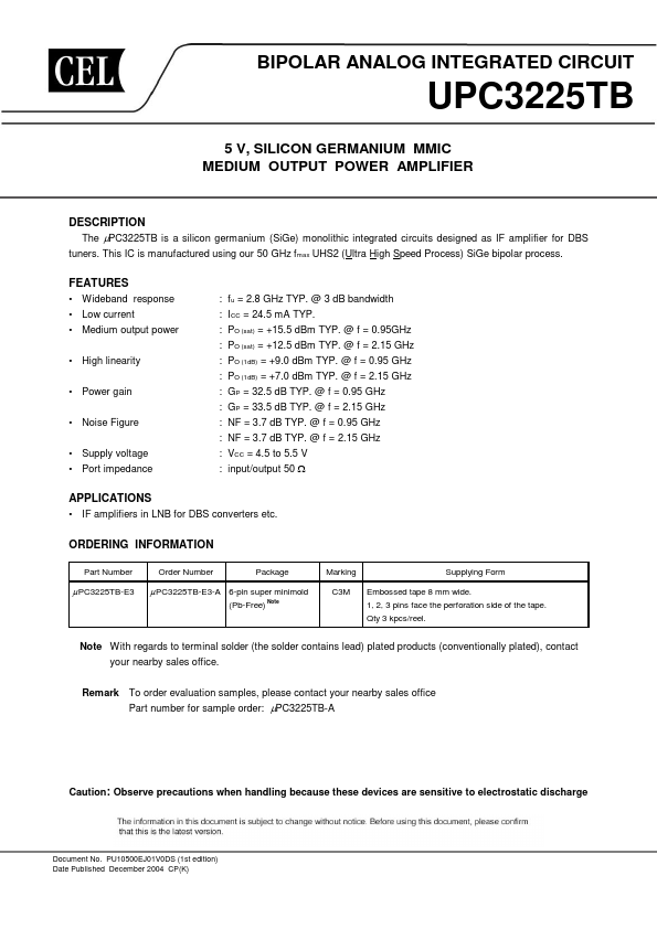 UPC3225TB