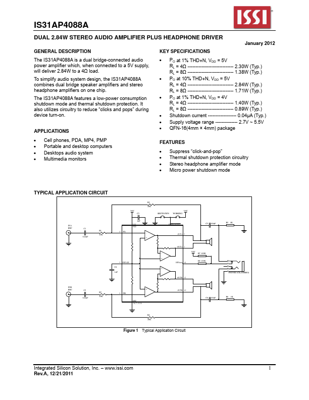 IS31AP4088A