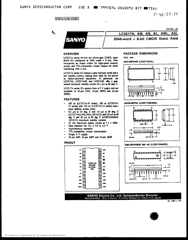 LC3517AS