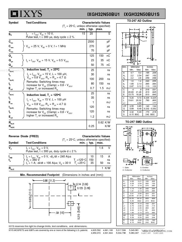 IXGH32N50BU1S