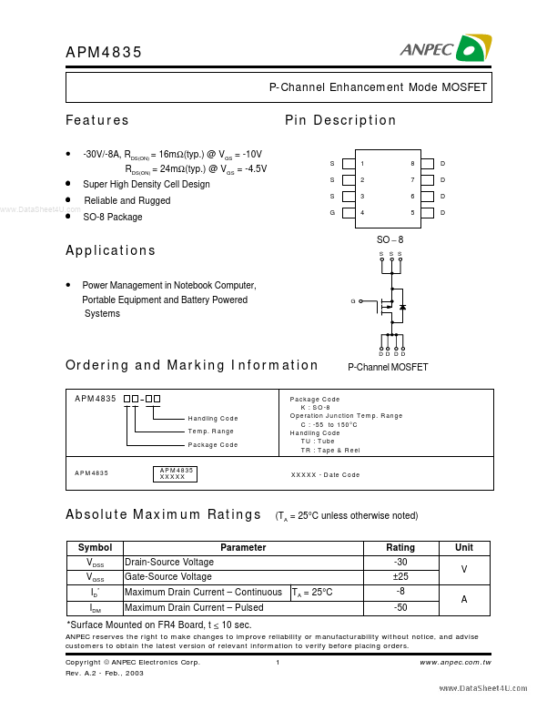 APM4835