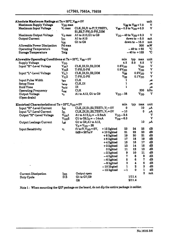 LC7565B