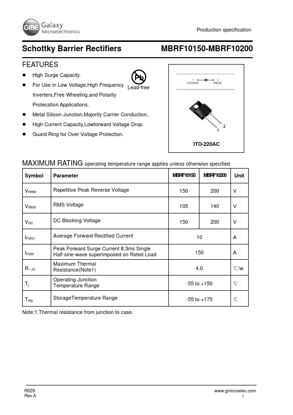 MBRF10150