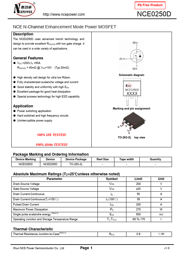 NCE0250D