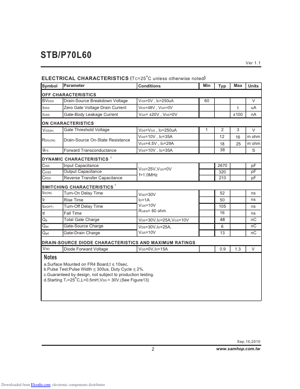 STB70L60