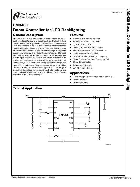 LM3430